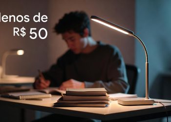 As melhores luminárias de mesa econômicas para estudo com LED, ajuste de luz e preço acessível