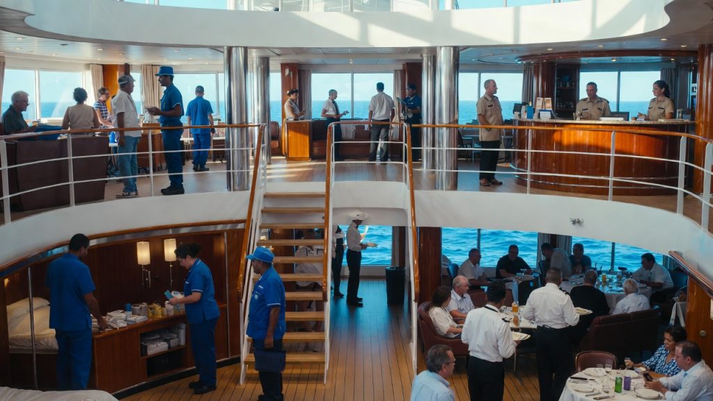 Brasileiros são contratados para trabalhar em navios de cruzeiro internacionais recebendo em dólar