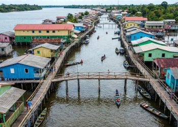 Cidade ideal para ciclistas, a Veneza do Marajó é um refúgio sobre palafitas no Pará onde o uso de carros é proibido por lei em todo o território