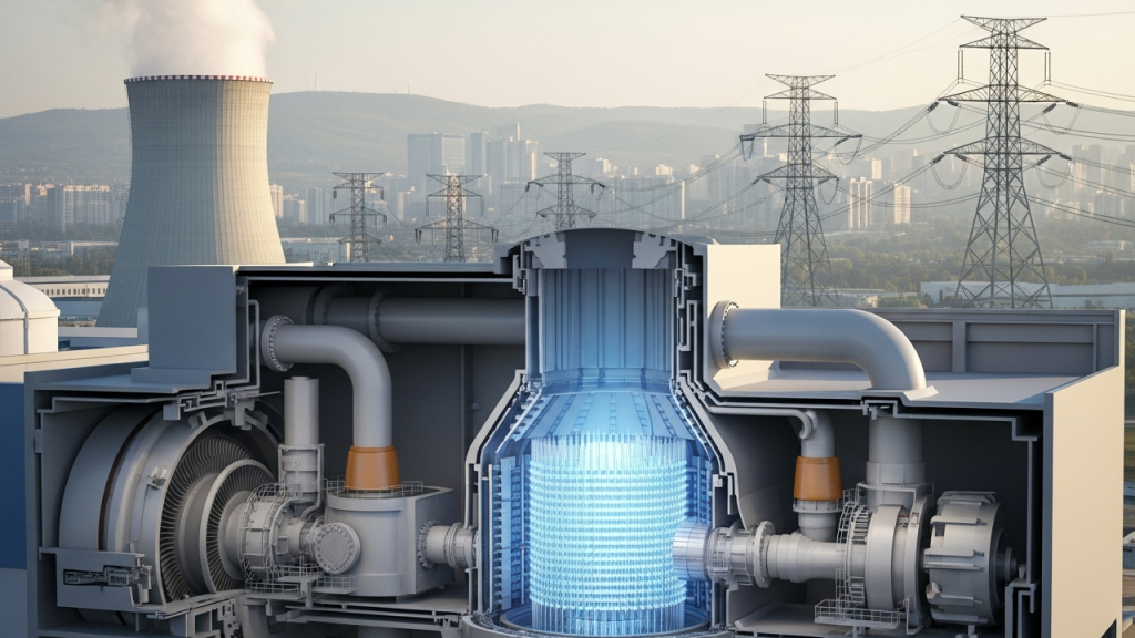 Como a energia nuclear pode reduzir emissões e garantir estabilidade elétrica no mundo moderno