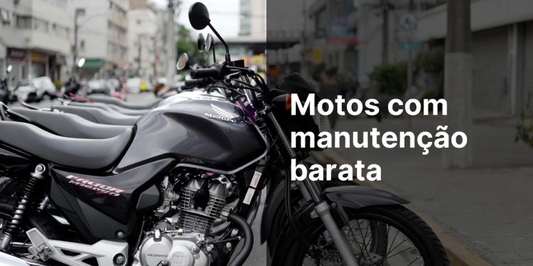 As motos mais baratas de manter em 2026 mostram que mecânica simples, peças acessíveis e baixo consumo fazem toda a diferença no bolso