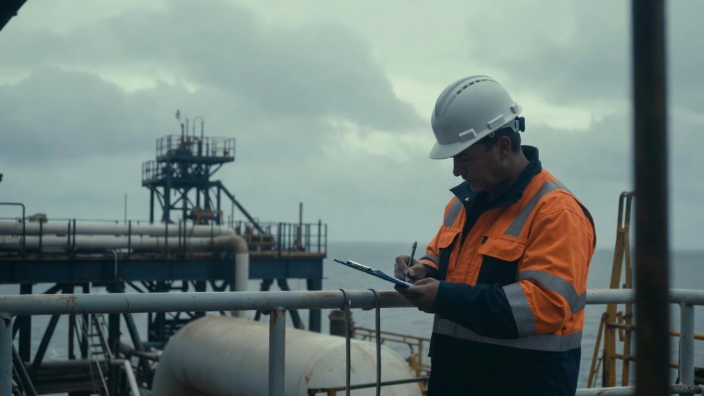 O inspetor de pintura offshore que combate a corrosão em estruturas bilionárias e garante salários elevados para prolongar a vida das plataformas