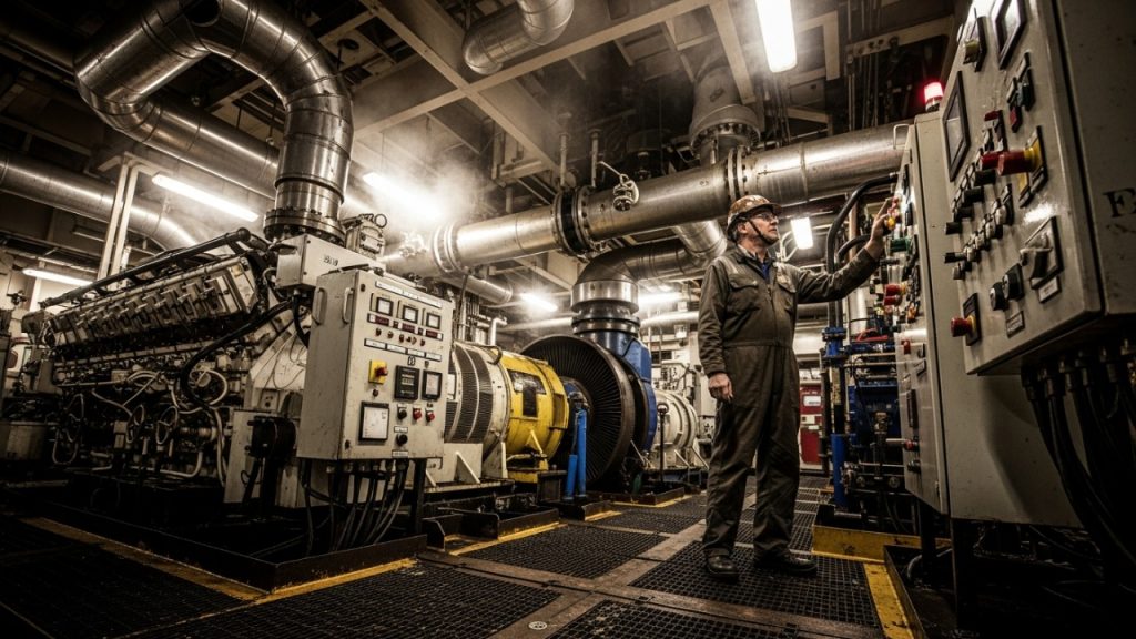 Gestão de sistemas críticos, pressão extrema e salários acima de R$ 27 mil fazem do chefe de máquinas offshore um cargo premium