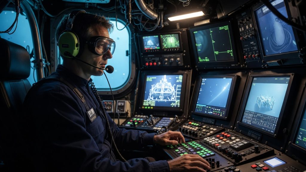 Parece videogame, mas é vida real: nesta profissão offshore, que não exige faculdade, os salários iniciais são de 5 mil reais e podem ultrapassar 20 mil reais no auge da carreira