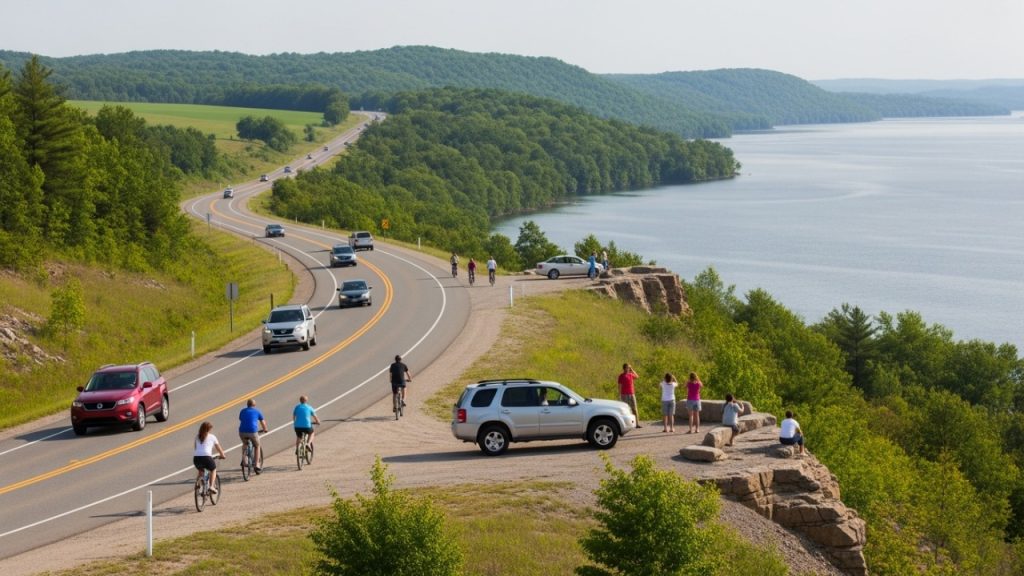 Com 45 km margeando represas, rodovia virou rota alternativa para quem busca paisagens e tranquilidade 