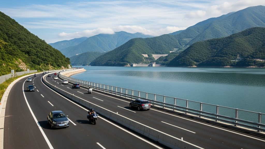 Com 45 km margeando represas, rodovia virou rota alternativa para quem busca paisagens e tranquilidade