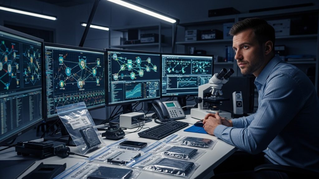 Investigar crimes cibernéticos e destravar celulares para a polícia é a rotina do perito digital forense que cobra honorários de até vinte mil reais por caso complexo