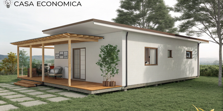 A casa compacta mais econômica do Brasil para morar bem em terrenos pequenos e urbanos