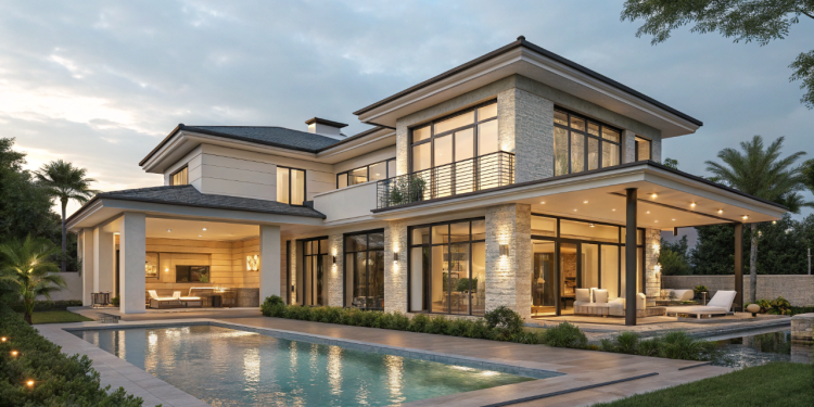 Casa térrea contemporânea com piscina e ambientes integrados ideal para famílias exigentes