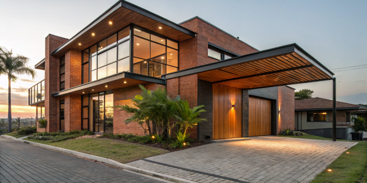 Casa estilo industrial de 70 metros quadrados com 2 quartos une design urbano, conforto e praticidade diária