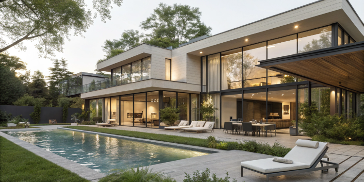 Casa contemporânea de alto padrão com piscina une conforto extremo, lazer integrado e sofisticação