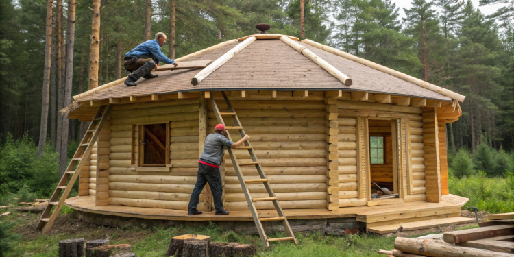 2 amigos fizeram a casa barata em 5 dias usando técnicas de construção rápida e segura