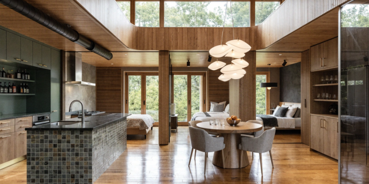 Casa estilo contemporâneo de 80 metros quadrados com 3 quartos une design moderno, conforto térmico e praticidade