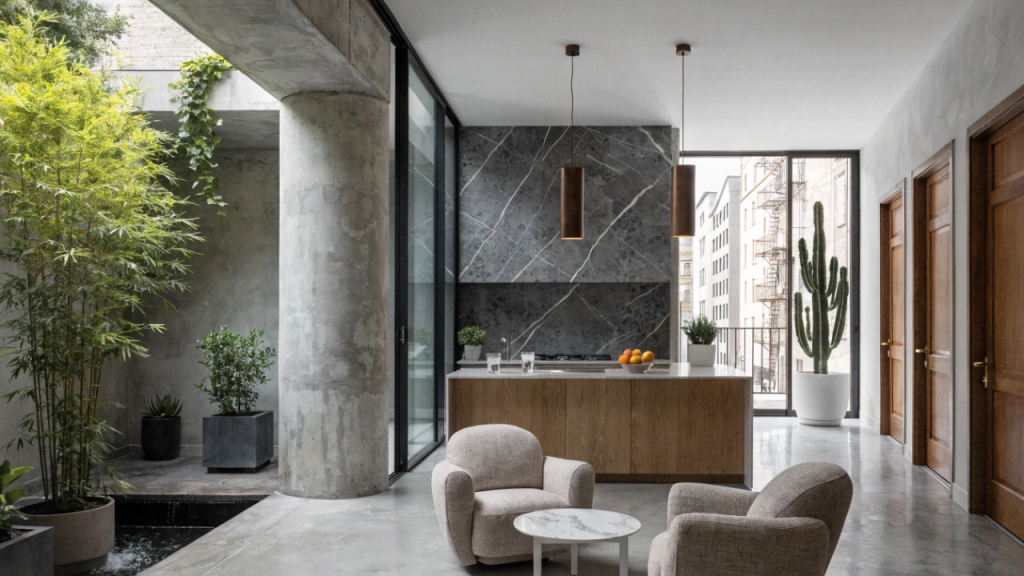 Casa minimalista com espaço gourmet e 3 quartos para conforto, convivência e rotina urbana