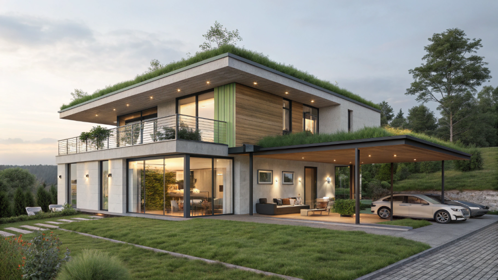 Casa moderna: 105 metros quadrados de estilo, sustentabilidade e conforto para famílias jovens