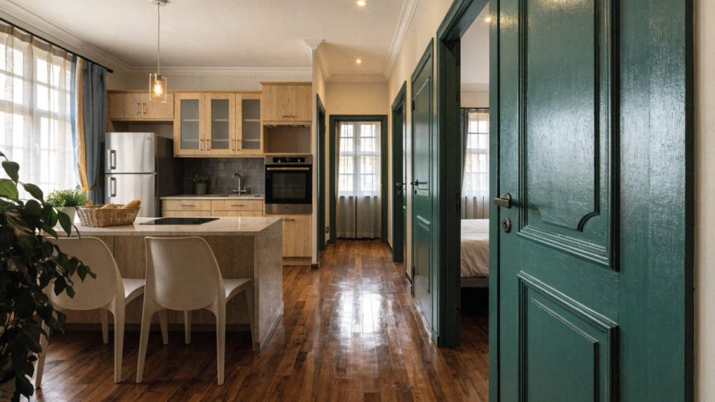 Como a casa popular econômica de 50 metros quadrados transforma pequenos espaços em ambientes confortáveis