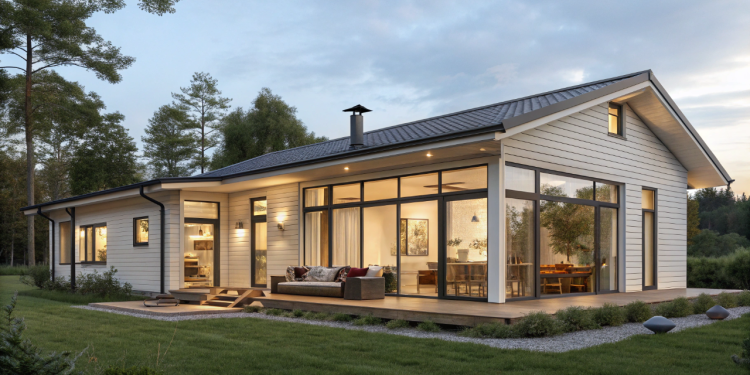 Planta inteligente de casa térrea de 92 metros quadrados valoriza espaço, conforto e convivência familiar