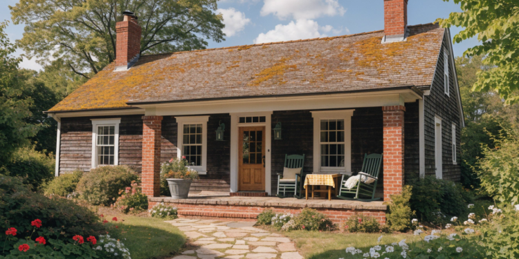 Conheça a casa de campo rústica com 3 quartos e varanda ampla perfeita para famílias