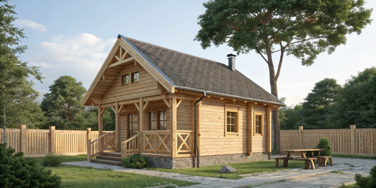 3 amigos construíram uma casa rápida em 4 dias: do planejamento à entrega completa