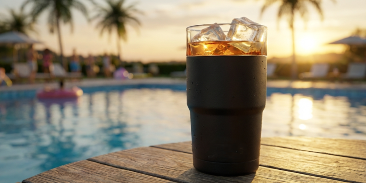 Bebida gelada por horas no calor, 3 copos térmicos de inox que funcionam de verdade e custam a partir de R$ 89