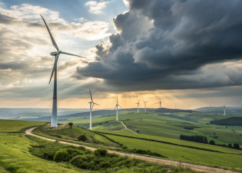 Aprenda como turbinas eólicas geram eletricidade eficiente e sustentável para residências e indústrias