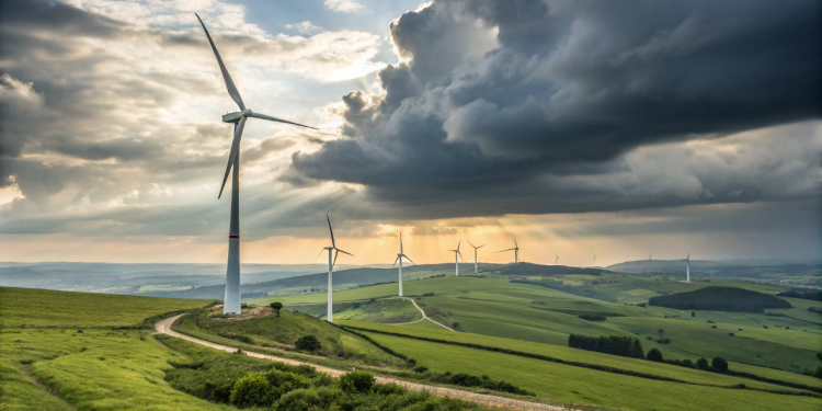 Aprenda como turbinas eólicas geram eletricidade eficiente e sustentável para residências e indústrias