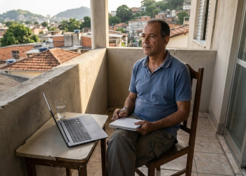 Representação do comportamento de pessoas que ocultam sua riqueza sob uma aparência de simplicidade