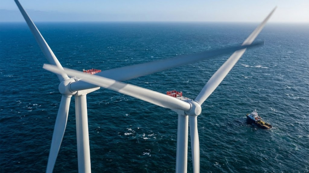 Turbina eólica offshore gigante na China capaz de impactar as condições climáticas locais