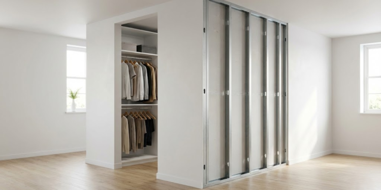 Processo de estruturação de armário planejado com nova tecnologia de montagem rápida