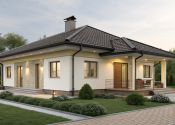 A casa mais funcional do Brasil com 3 quartos em apenas 84 metros quadrados para terrenos pequenos e urbanos