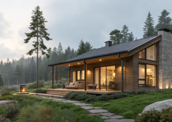 A casa compacta mais aconchegante do Brasil para quem busca tranquilidade, conforto e integração natural