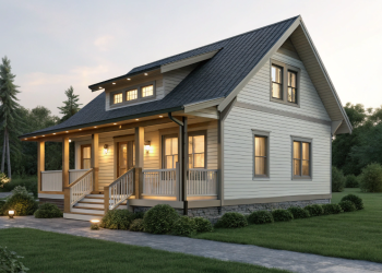 A casa mais funcional do Brasil para terrenos estreitos de 5 metros com conforto e iluminação