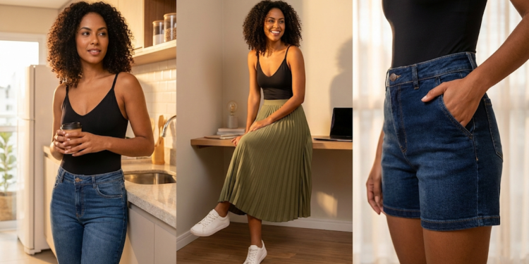 Aprendi a montar mais de 10 combinações com apenas 3 peças básicas e acessíveis