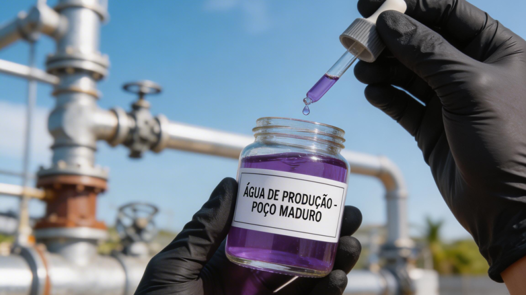 A química que impede pedras de crescer dentro das tubulações de petróleo