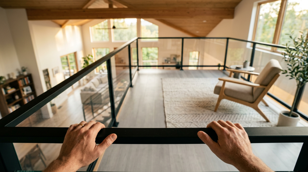 A solução usada em casas de 60 metros quadrados para ganhar espaço sem aumentar o peso da estrutura