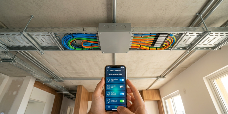 A solução usada em casas de 75m² para facilitar manutenção elétrica e permitir mudanças sem obra