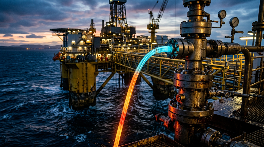 A tecnologia usada em poços profundos para monitorar temperatura em tempo real e evitar falhas operacionais