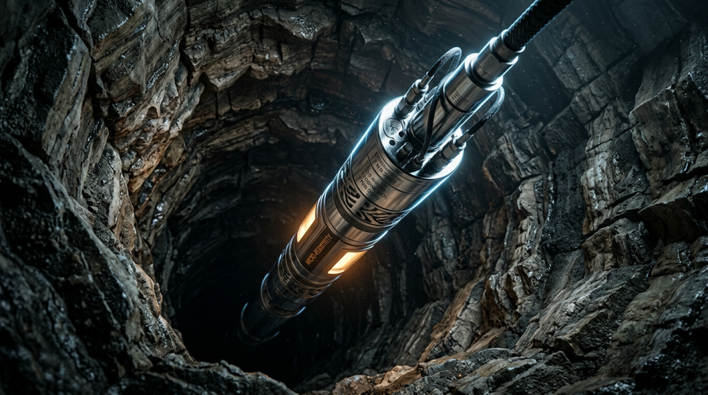 A tecnologia usada em poços profundos para revelar o interior das rochas com alta precisão