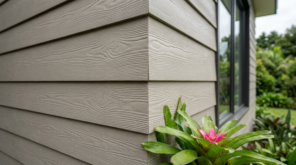 Como casas de 110 metros quadrados utilizam siding cimentício para resistir à umidade e variações climáticas