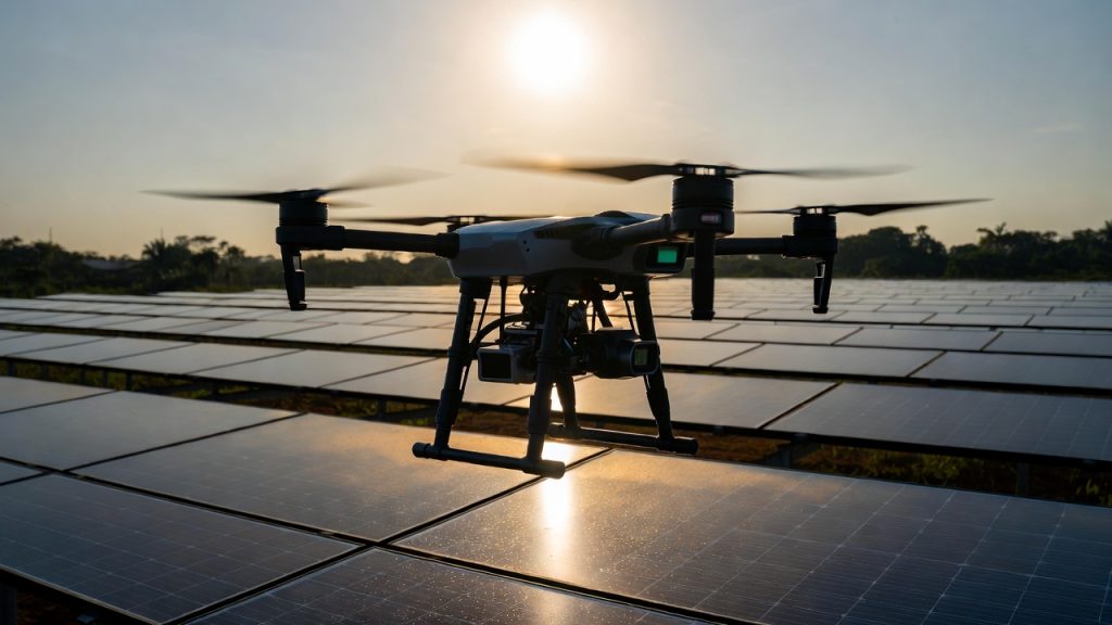 Pilotar drones para vigiar parques solares rende 7 mil reais e surge como a surpresa de quem busca lucro com tecnologia no campo
