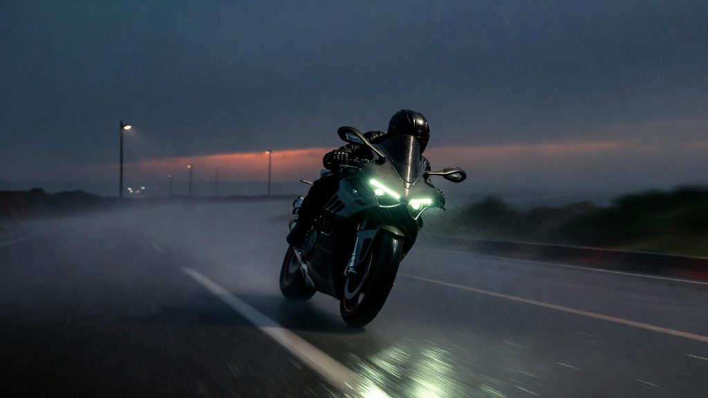 Superbike italiana com radar inteligente ajusta a suspensão sozinha e lê o asfalto à frente