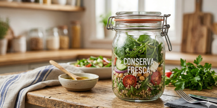 Pote hermético para conservação de queijos