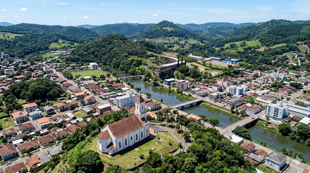 Luzerna, Santa Catarina (Imagem gerada com IA)
