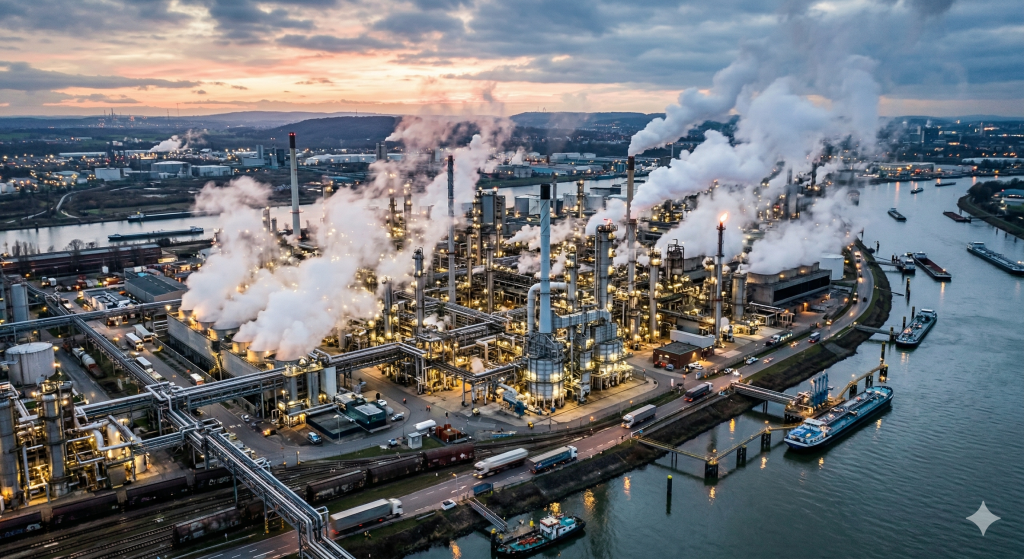 Reforma a vapor de gás natural em refinarias gera hidrogênio industrial em larga escala e impulsiona a química fina nacional