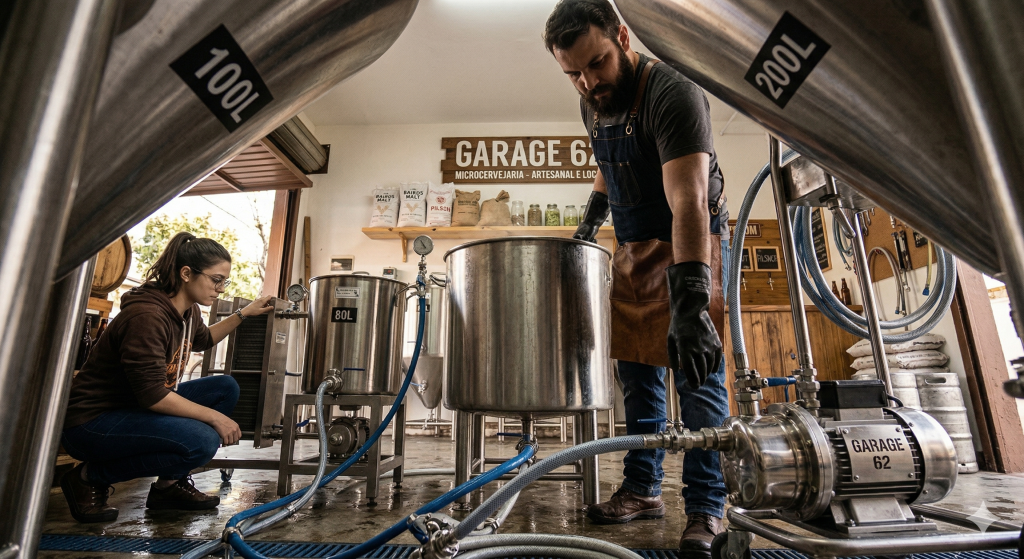 O impacto financeiro das caldeiras e fermentadores para montar uma microcervejaria artesanal na sua própria garagem