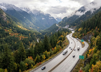 Conheça os perigos da Coquihalla Highway na Colúmbia Britânica