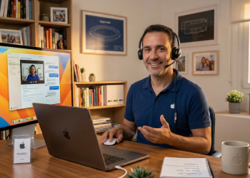 suporte técnico remoto em gigantes como Apple e Samsung