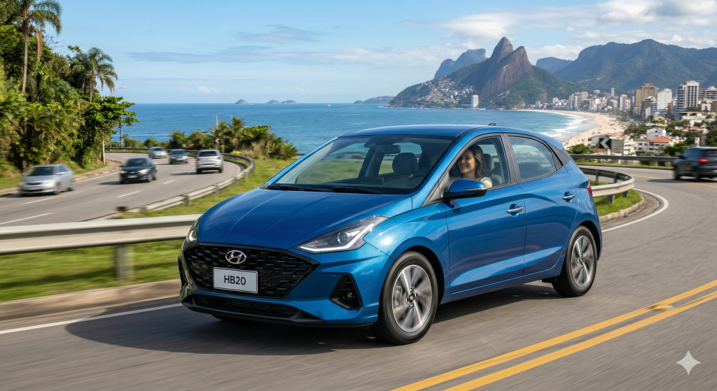 O Hyundai HB20 seminovo é o queridinho da revenda em 2026. Saiba por que este hatch garante liquidez imediata e protege seu bolso contra a desvalorização.