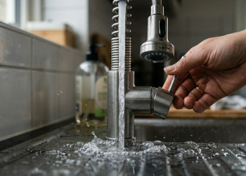 Misturador de torneira que economiza 70 por cento de água