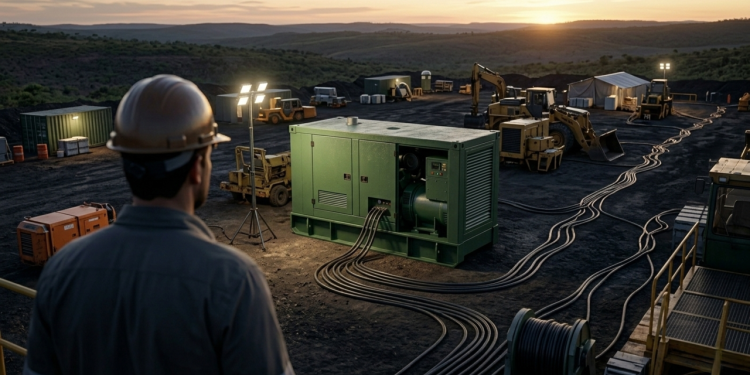 O gerador de energia a diesel blindado e ultrassilencioso que virou o equipamento indispensável em grandes obras e locais sem infraestrutura elétrica